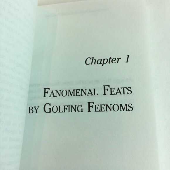 Golf Gift Ala Carte Facts and Fun Book From The Fairways by Alan Ross 1999 - Picture 6 of 8